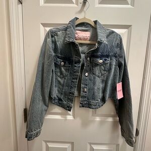 NWT- Juicy Couture Blue Jean Jacket -size small